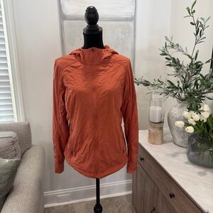 Kuhl Women's THE ONE Hoody in Warm Poopy Orange, Coral